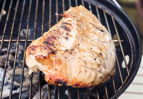 cook a turkey breast on a gas grill